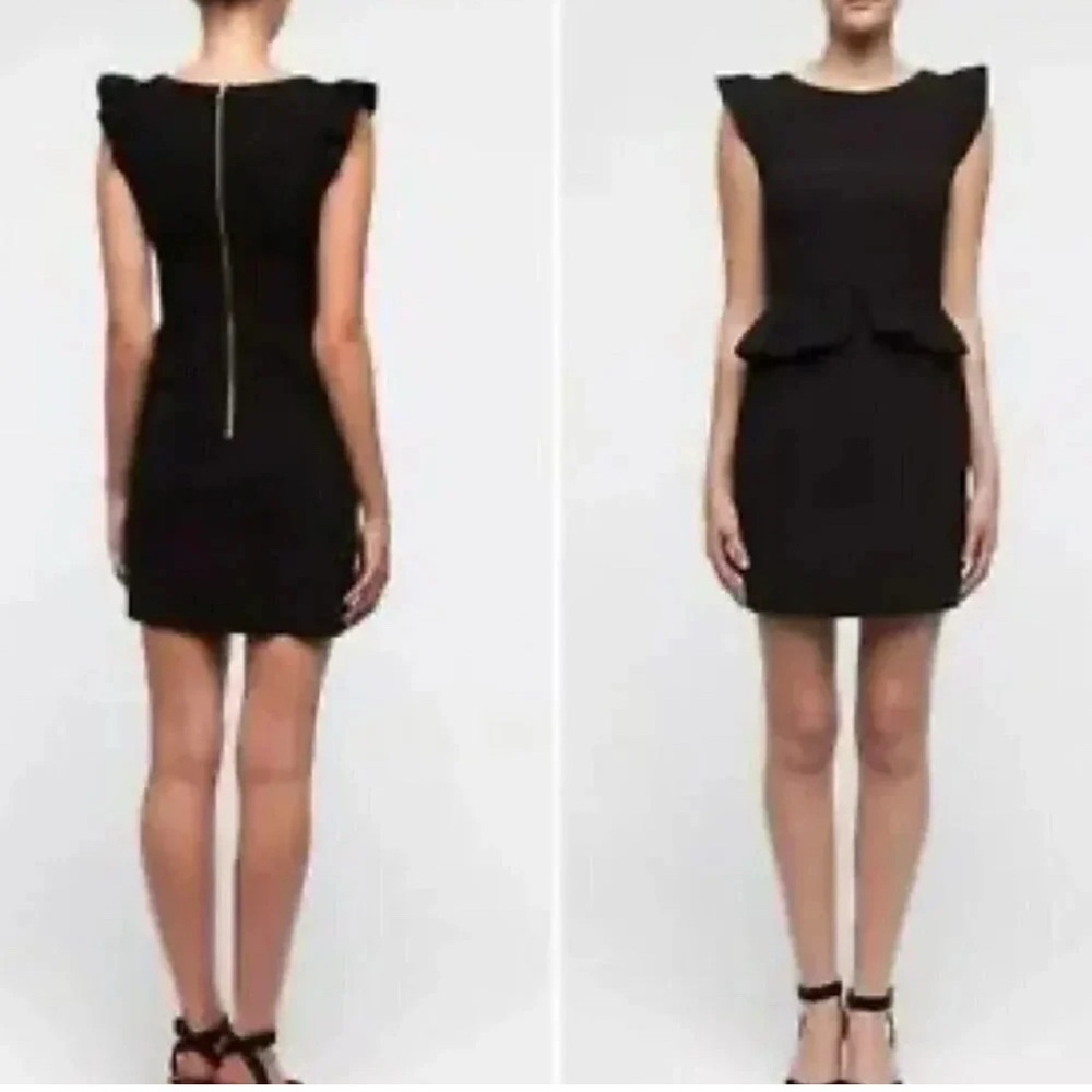 Sandro Black Dress